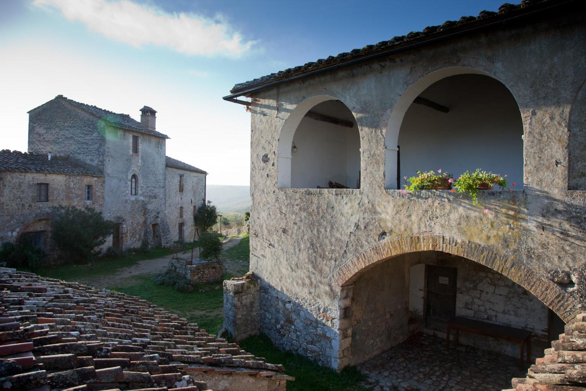 Tenuta Di Spannocchia Rosia Exterior foto